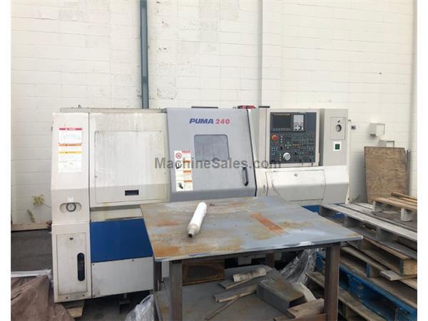 2005 DAEWOO PUMA 240B CNC LATHE 2005 DAEWOO PUMA 240B CNC LATHE