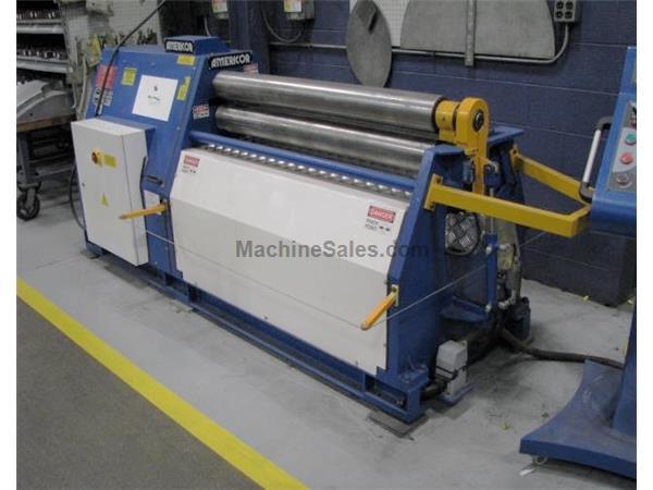 4' x 10ga Americor Initial Plate Bending Roll Model 3RSP 130/4 4' x 10ga Americor Initial Plate Bending Roll Model 3RSP 130/4