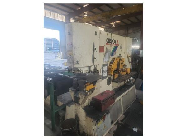 Geka 165 Ton Hydraulic Ironworker Geka 165 Ton Hydraulic Ironworker