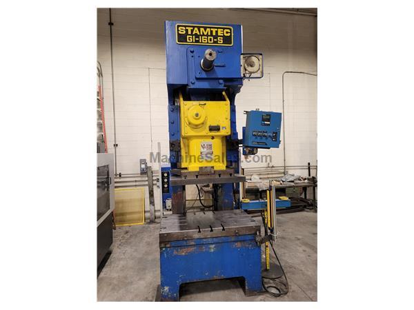 160 Ton Stamtec G1-160-S Gap Frame Punch Press 160 Ton Stamtec G1-160-S Gap Frame Punch Press