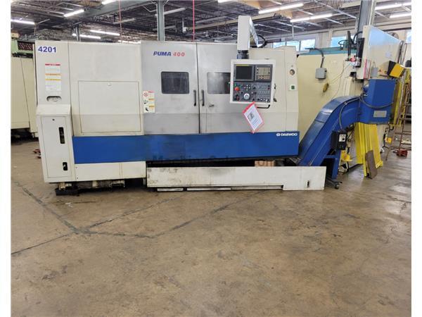 2002 Daewoo Puma 400B CNC Turning Center