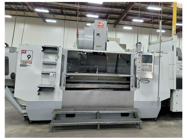 HAAS VF-9 CNC VERTICAL MACHINING CENTER MILL HAAS VF-9 CNC VERTICAL MACHINING CENTER MILL