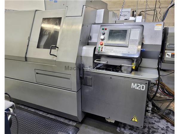 CITIZEN M20 w/ Y AXIS , MITSUBISHI MELDAS WINDOWS BASED CNTRL NEW: 2007 CITIZEN M20 w/ Y AXIS , MITSUBISHI MELDAS WINDOWS BASED CNTRL NEW: 2007