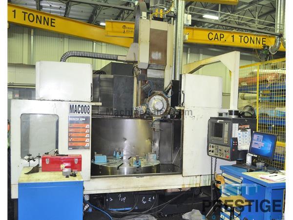 49&quot;/57&quot; Mazak Mega-Turn F-12 CNC Vertical Turret Lathe