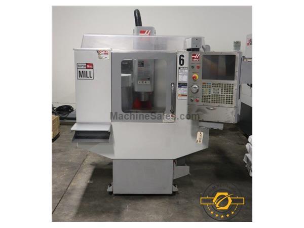 HAAS SUPER MINI MILL CNC VERTICAL MACHINING CENTER NEW: 2006 HAAS SUPER MINI MILL CNC VERTICAL MACHINING CENTER NEW: 2006