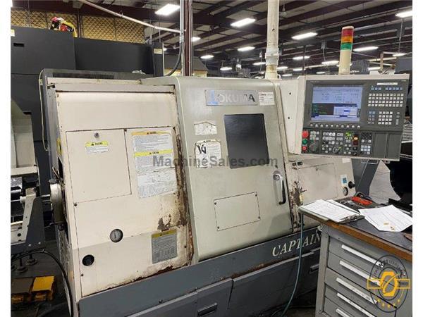 OKUMA CAPTAIN L370MCNC LATHE NEW: 2007 OKUMA CAPTAIN L370MCNC LATHE NEW: 2007
