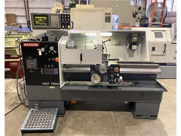 17.5&quot;x40&quot; Nardini Lathe, Fanuc 20T CNC Teach Control, Under Power