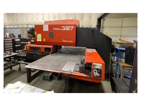AMADA PEGA 357, 33 TON MECHANICAL TURRET PUNCH NEW: 1996 AMADA PEGA 357, 33 TON MECHANICAL TURRET PUNCH NEW: 1996