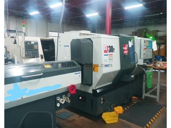 2019 Haas DS-30Y CNC Turning Center With "Y" Axis and Sub-Spindle