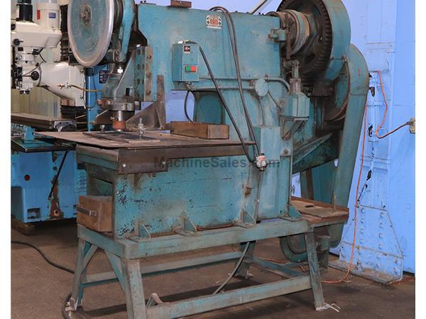 40 Ton 2.5" Stroke Whitney-Jensen 331 DEEP THROAT PRESS 40 Ton 2.5" Stroke Whitney-Jensen 331 DEEP THROAT PRESS