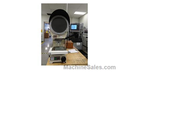 12&quot; Screen Nikon V12B, NEW 2014, BENCH MODEL VERTICAL PROJECTION OPTICAL COMPARATOR, 3 LENSES, LARGE STAGE