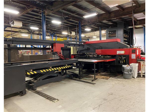 1999 33 Ton Amada Vipros 358 King II CNC Turret Punch 1999 33 Ton Amada Vipros 358 King II CNC Turret Punch