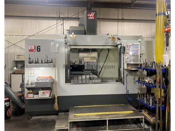 Haas #VM-6, CNC vertical machining center, 40 automatic tool changer, 64" X, 32" Haas #VM-6, CNC vertical machining center, 40 automatic tool changer, 64" X, 32"