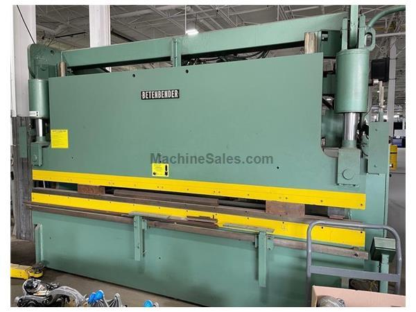 120 Ton, Betenbender #12-120T, hydraulic press brake, 12' overall, 126.5" between hou 120 Ton, Betenbender #12-120T, hydraulic press brake, 12' overall, 126.5" between hou