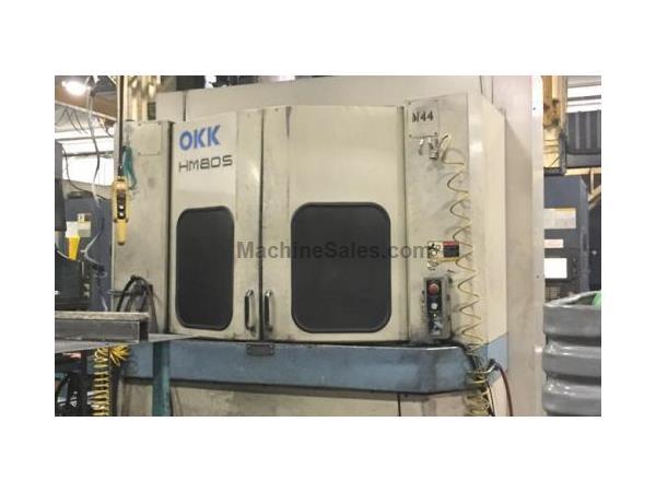 OKK HM-80S HORIZONTAL MACHINING CENTER