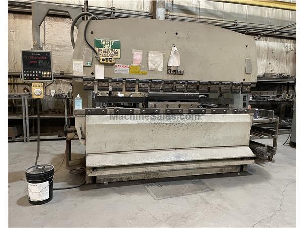 1986 110 Ton Amada RG-100 CNC Press Brake 1986 110 Ton Amada RG-100 CNC Press Brake