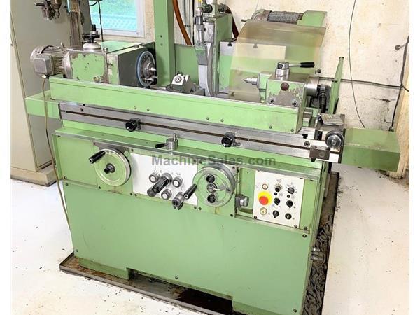 8&quot; Swing 19&quot; Centers Tschudin HTG-410, NEW 1987, FULL AUTO CYCLE OD GRINDER, HYD. TABLE, AUTO INFEED, PLUNGE, RAPID, SPKT TIMER