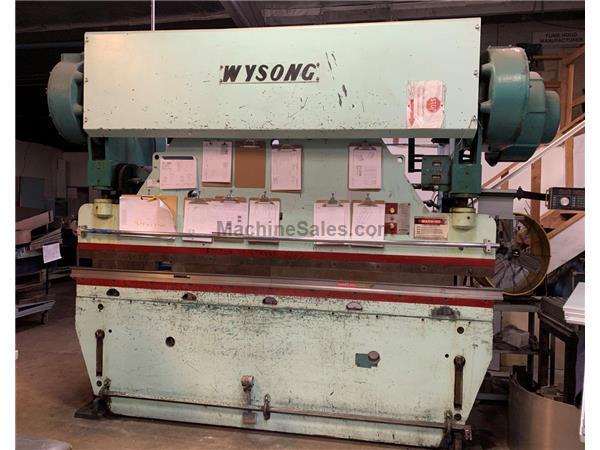 90 Ton x 10’ Wysong Mechanical Press Brake 90 Ton x 10’ Wysong Mechanical Press Brake