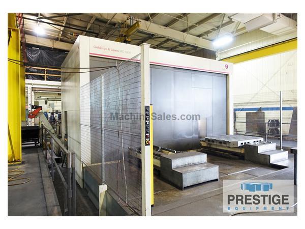 Giddings & Lewis MC 1600 6.1" CNC Table Type Horizontal Boring Mil Giddings & Lewis MC 1600 6.1" CNC Table Type Horizontal Boring Mil