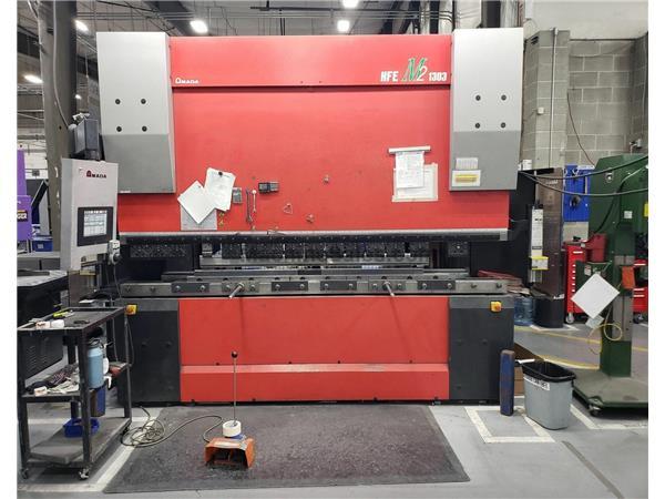 2011 143 Ton x 10’ Amada HFE M2 1303 CNC Press 2011 143 Ton x 10’ Amada HFE M2 1303 CNC Press