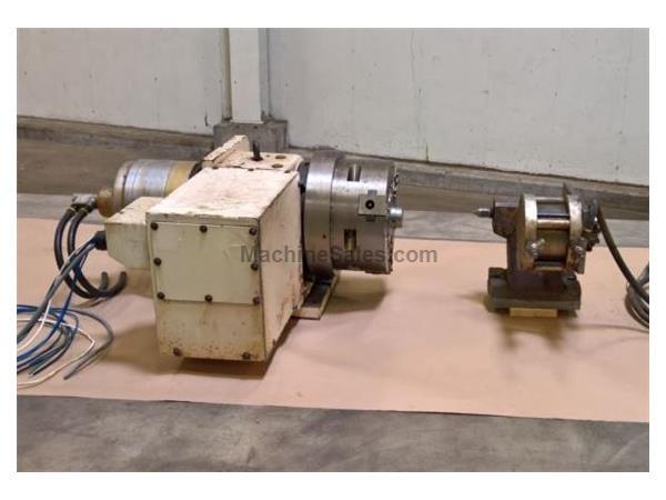 Nikken CNC-200 LF, Horizontal, 8.6&quot; Pneu. Autoblok 3-Jaw Chuck, 1-Deg,