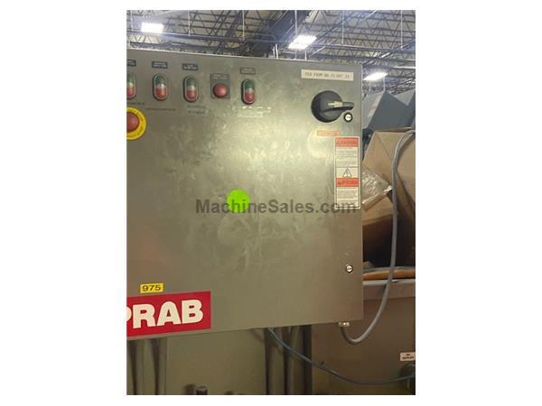 Prab Filtration /Guardian #HG-400, 200 gallon, filters 5 microns, drag conveyor, like new, Prab Filtration /Guardian #HG-400, 200 gallon, filters 5 microns, drag conveyor, like new,