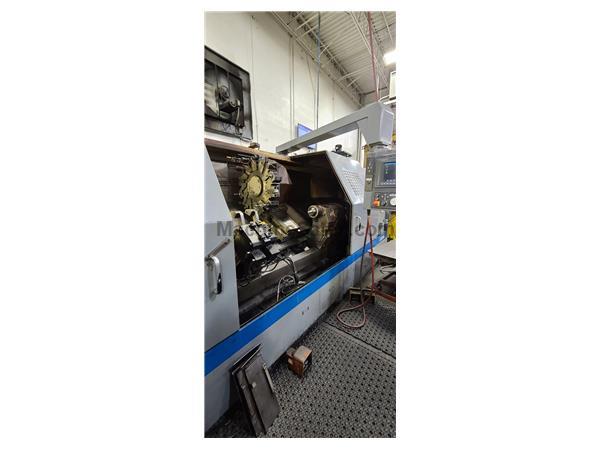 Okuma #LB-35II, 4.3" bore, U 100 CNC controls, 80" between centers, 1998 Okuma #LB-35II, 4.3" bore, U 100 CNC controls, 80" between centers, 1998