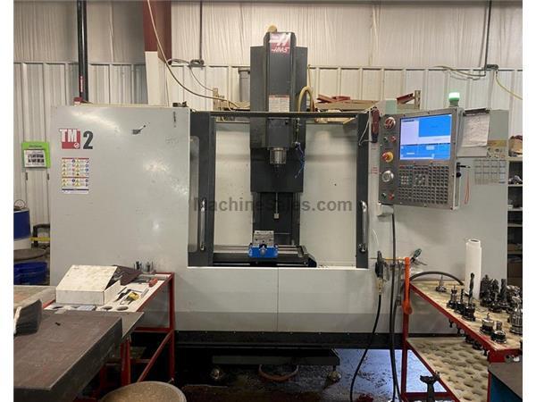 Haas #TM-2, CNC vertical machining center, 40" X, 16" Y, 16" Z, 4000 RPM, C Haas #TM-2, CNC vertical machining center, 40" X, 16" Y, 16" Z, 4000 RPM, C