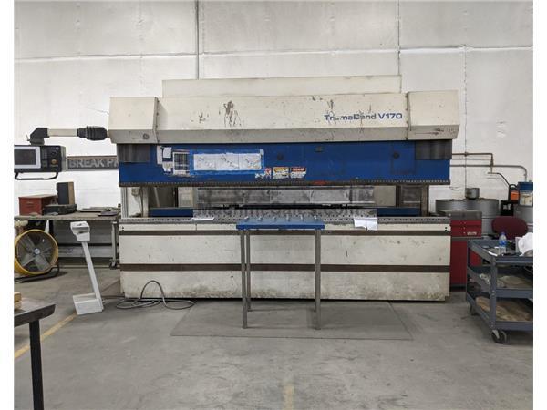 1998 Trumpf V170, 14' x 190 Ton CNC Hydraulic Press Brake 1998 Trumpf V170, 14' x 190 Ton CNC Hydraulic Press Brake