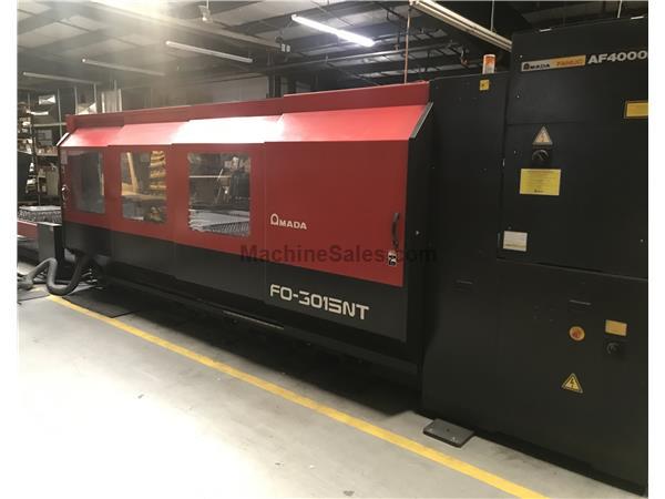 2004 - 4000 Watt Amada FO-3015NT CNC Laser 2004 - 4000 Watt Amada FO-3015NT CNC Laser