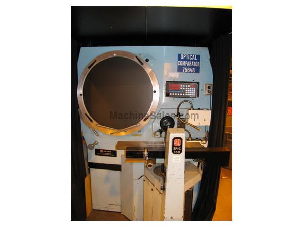 30" Screen 14 Jones  Lamson EPIC 130 OPTICAL COMPARATOR, QUADRA CHECK III DRO