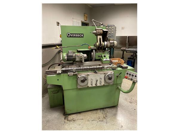 8&quot; Swing 16&quot; Centers Overbeck 400RU, NEW 1983, SWING DOWN I.D. OD GRINDER, HYD. TABLE, AUTO INFEED, PLUNGE,