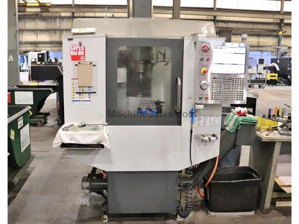 16&quot; X Axis 12&quot; Y Axis Haas SUPER MINI MILL VERTICAL MACHINING CENTER, Haas Control,CT40,10 ATC,P-Cool,High Flow,Rigid