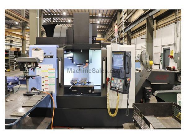 39" X Axis 17" Y Axis Doosan DNM4500 VERTICAL MACHINING CENTER, Fabuc i-M Plus c 39" X Axis 17" Y Axis Doosan DNM4500 VERTICAL MACHINING CENTER, Fabuc i-M Plus c