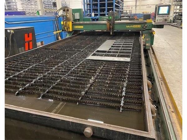 Controlled Automation #MultiMax, CNC plasma,23' x 10' water table, 8' x 20' cut capacity, Controlled Automation #MultiMax, CNC plasma,23' x 10' water table, 8' x 20' cut capacity,