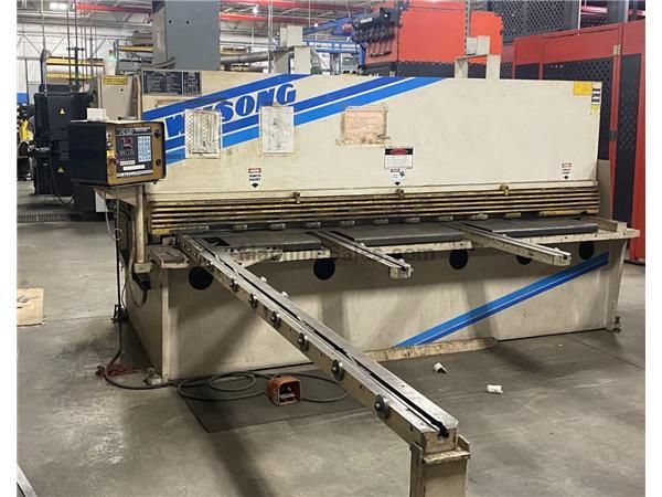 2001 Wysong H2510, 10' x 1/4" Hydraulic Shear 2001 Wysong H2510, 10' x 1/4" Hydraulic Shear
