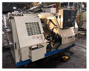 Okuma LT-10M Live Tool CNC LATHE, OSP7000L, Twin Spindle, Twin Turret, Chip Conveyor