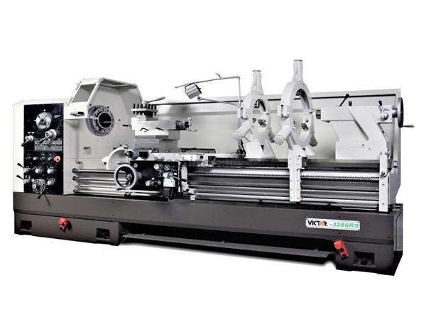 32&quot; Swing 80&quot; Centers Victor 3280RS ENGINE LATHE, 4-1/8&quot; bore, D1-11 Camlock Spindle Nose
