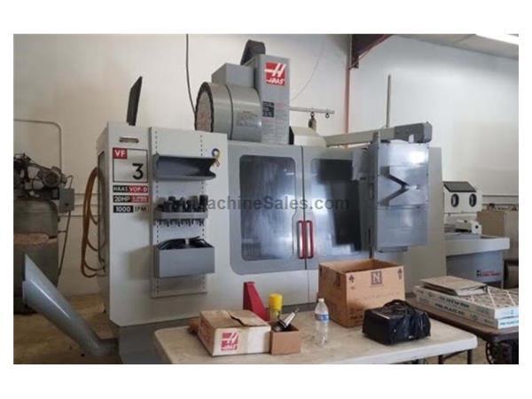 HAAS VF-3B APC, CNC VERTICAL MACHINING CENTER NEW: 2005 HAAS VF-3B APC, CNC VERTICAL MACHINING CENTER NEW: 2005