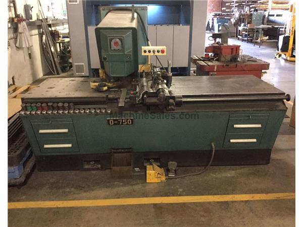 33 Ton Amada D-750 Duplicator Single Head Punch