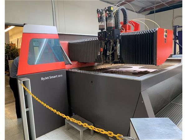 2011 Bystronic ByJet Smart 3015 Dual Head CNC Waterjet 2011 Bystronic ByJet Smart 3015 Dual Head CNC Waterjet