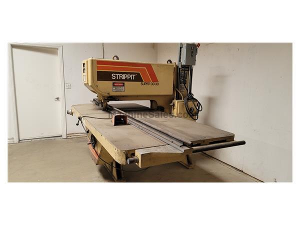 1980 33 Ton Strippit Super 30/30 Single Station Punch 1980 33 Ton Strippit Super 30/30 Single Station Punch