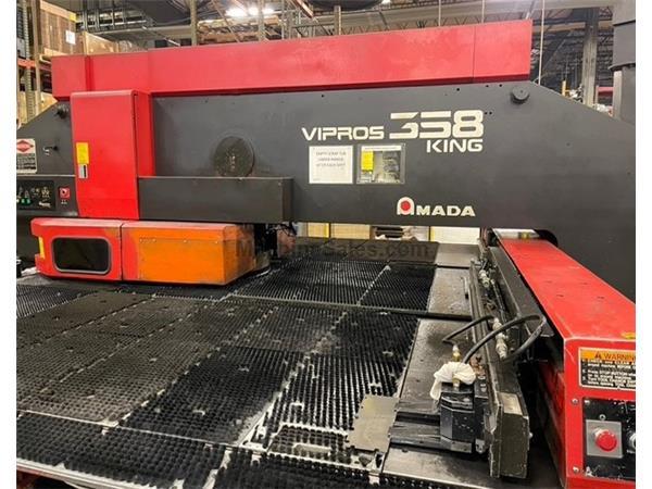 1997 33 Ton Amada Vipros 358 King CNC Turret Punch 1997 33 Ton Amada Vipros 358 King CNC Turret Punch