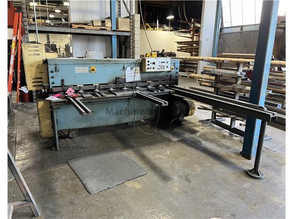 1986 1/8” x 6’ Amada M-2032 Mechanical Shear 1986 1/8” x 6’ Amada M-2032 Mechanical Shear