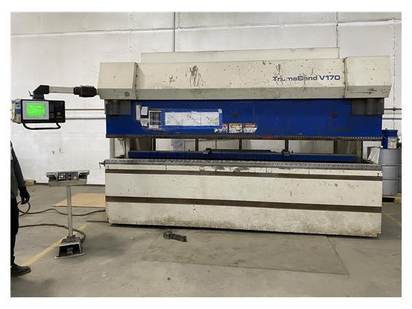 187 Ton x 160" TRUMPF CNC Hydraulic Brake Press
