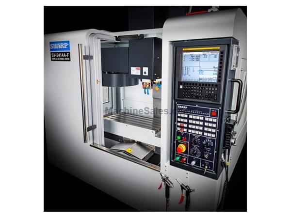 24&quot; X Axis 14&quot; Y Axis Sharp SV-2414 A-F Mini Mill VERTICAL MACHINING CENTER, Fanuc Oi-MF