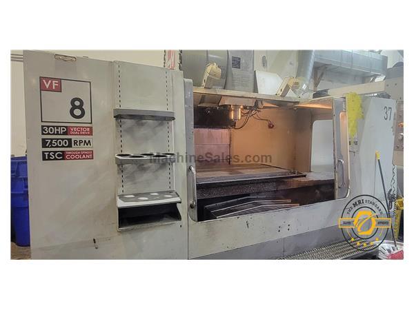 HAAS, VF-8/50 CNC VERTICAL MACHINING CENTER NEW: 2006 | JC HAAS, VF-8/50 CNC VERTICAL MACHINING CENTER NEW: 2006 | JC