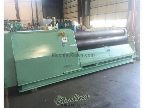 96&quot; x 1/2&quot; Roundo #PASS-255, heavy duty 4-roll, CNC control on Pedestal, hydraulic drop end, #C5047