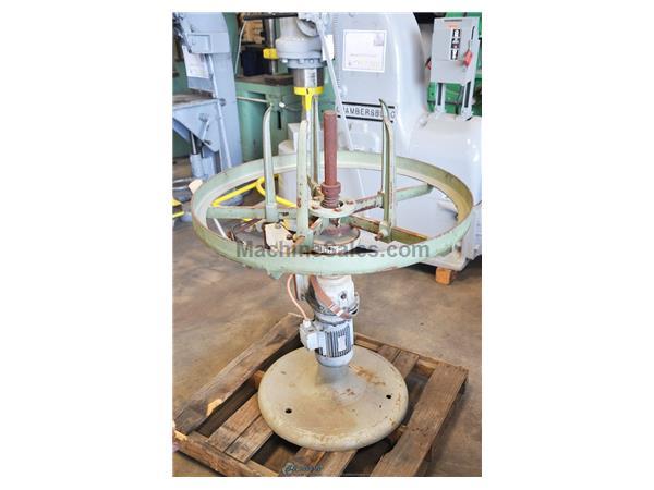 1000 lb. Wieland, 12" width, 30" outside dimensions, 3"-12" ID, horizo 1000 lb. Wieland, 12" width, 30" outside dimensions, 3"-12" ID, horizo