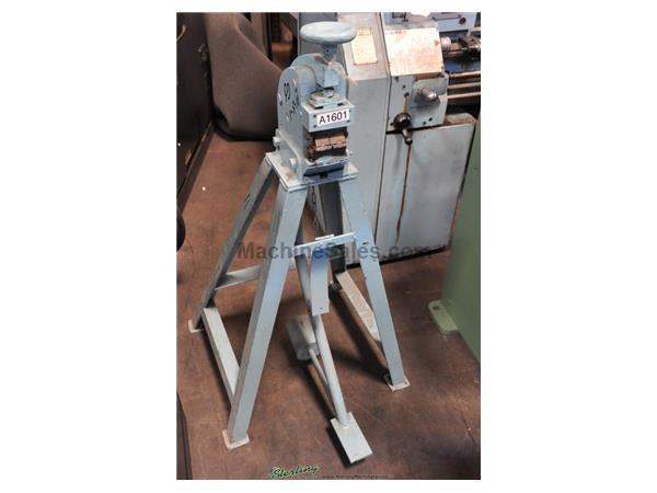 Marchant #6FG, foot shrinking & stretching machine, 16 gauge, set of stretching jaws, #A1601